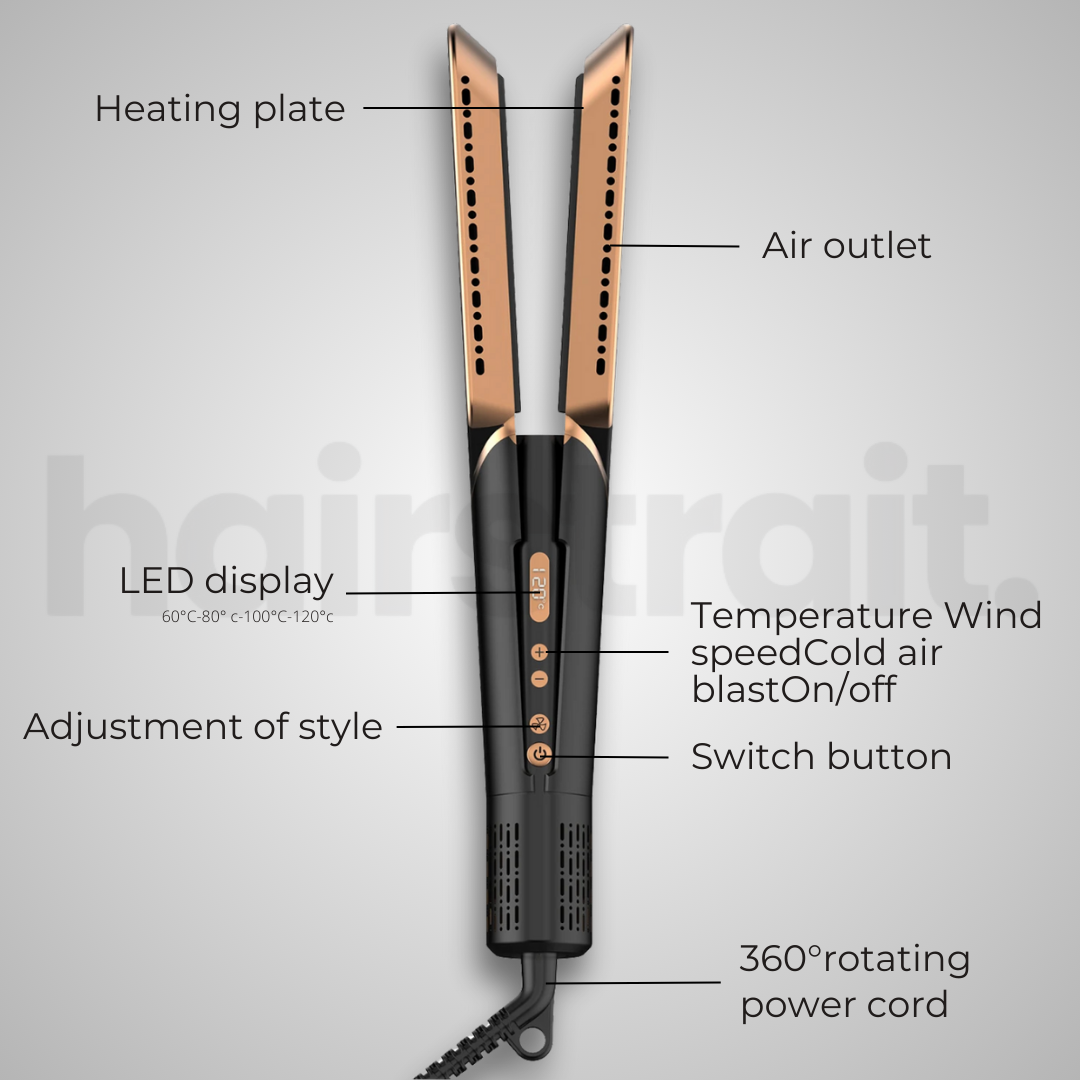 Hairstrait - 2 in 1 Luxury Straightener