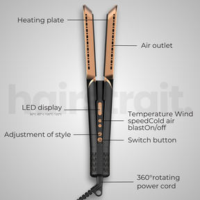 Hairstrait - 2 in 1 Luxury Straightener